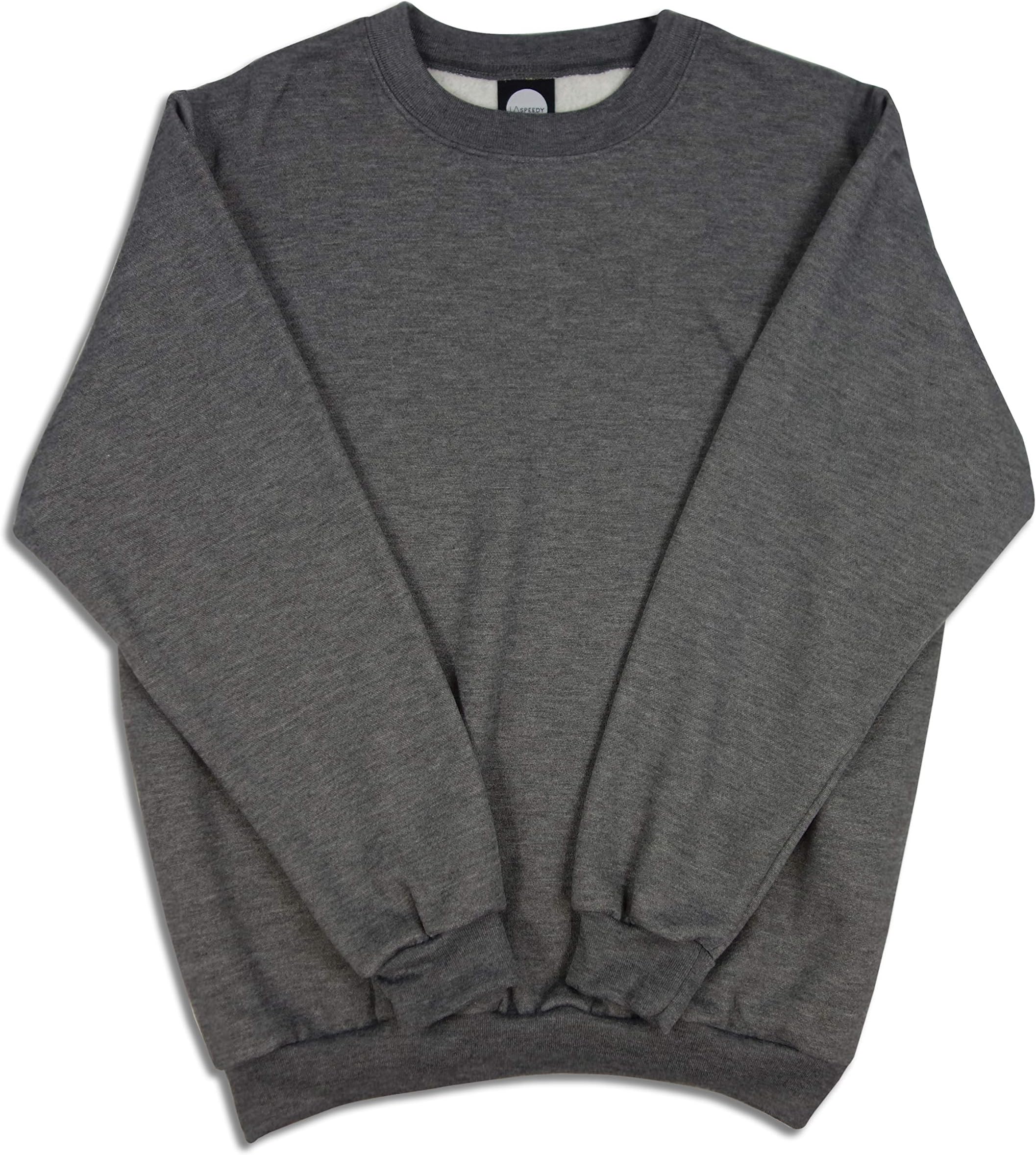LA Speedy Fleece Crewneck Sweatshirt Big Plus Sizes 4XL 5XL Made in USA