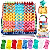 CCTVRTV Weaving Loom Kit Toys for Kids and Adults, Potholder Loops DIY Arts and Crafts for Boys and Girls Ages 5 6 7 8-12 13,