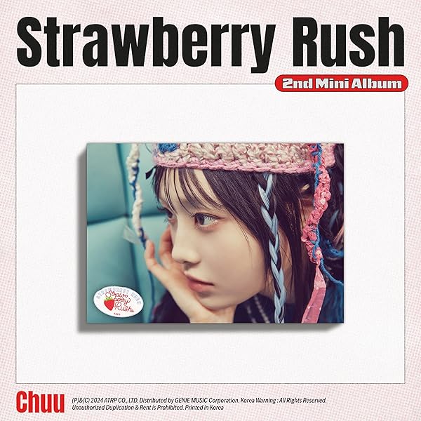CHUU - CHUU 츄 Strawberry Rush 2nd Mini Album Standard STAYG