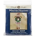 Holli Elf Beaded Counted Cross Stitch Ornament Kit