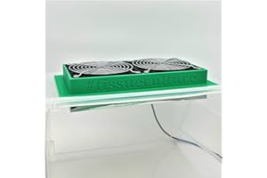 IN VITRO GARDEN SUPPLY Clean Air Box - DIY Laminar Flow Hood - Mushrooms, Tissue Culture, and More - 3D Printed from Recycled Plastic