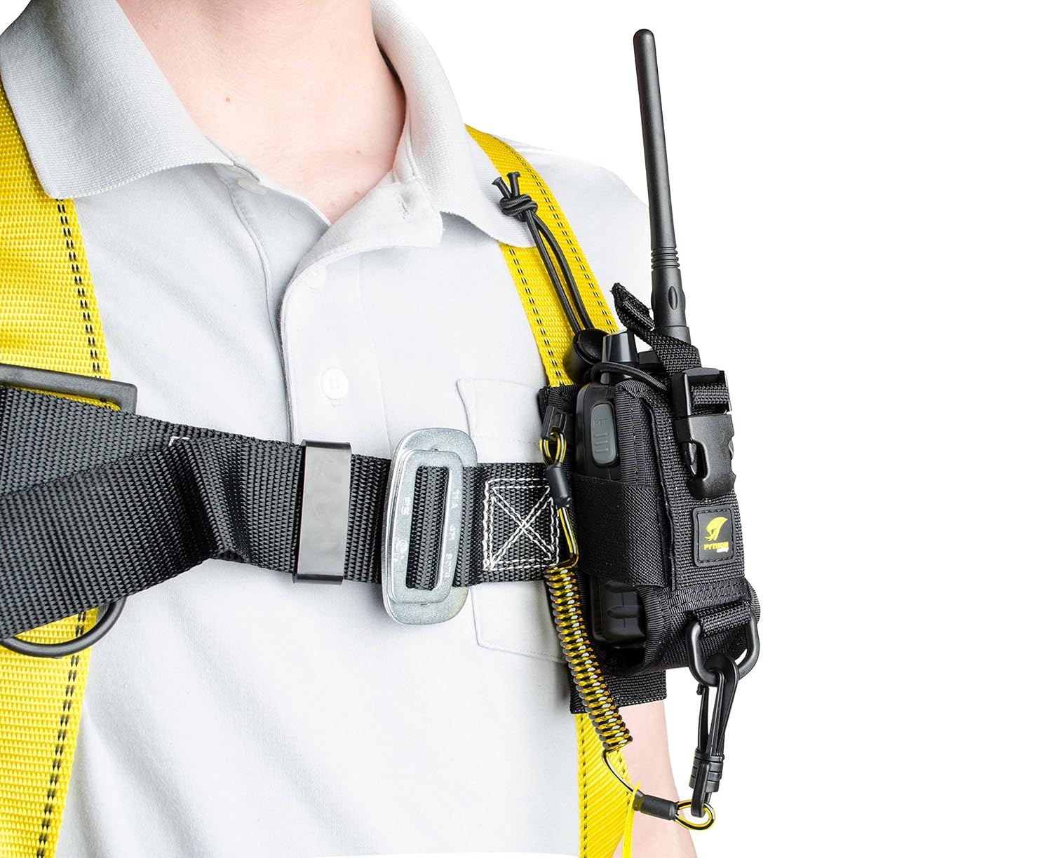 3M DBI-SALA Fall Protection For Tools, 1500088, Adj Radio Holster, Adjusts To Any Portable Radio/Small Devices (Cell Phones/Cameras), Mount To Harnesses/Belts - - 