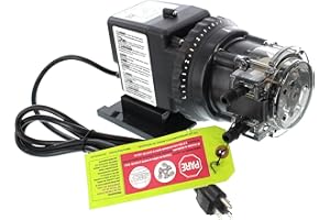 45M5 Stenner Pump - 2.5 to 50.0 gpd adjustable head. Rated at 25 psi. (Pump Head and Motor Only)