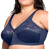Glamorise Full Figure Plus Size MagicLift Original Support Bra Wirefree #1000