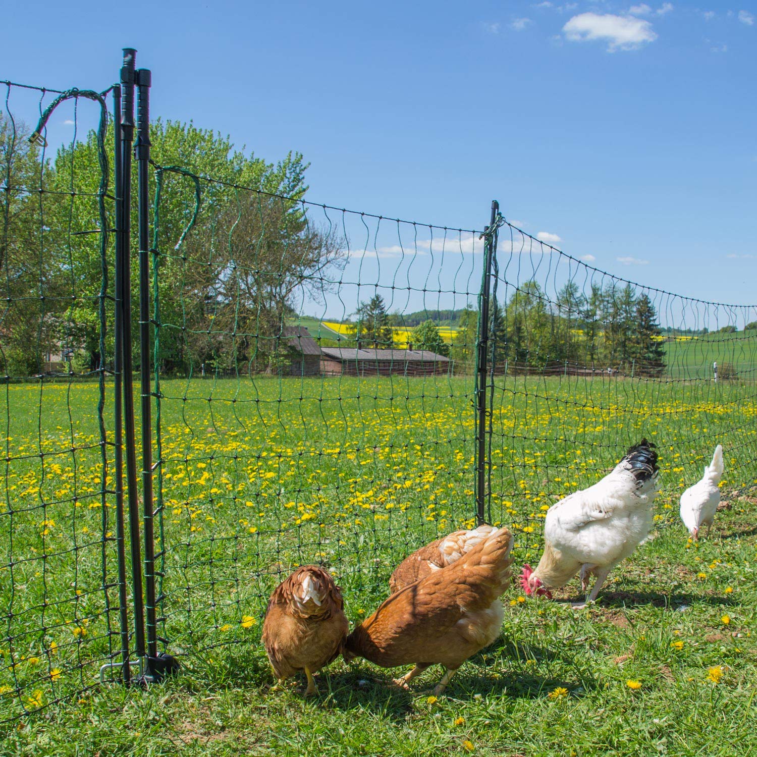 Hotline Electric Fencing 'Hot Gate' for 1.1m Standard Electric Poultry Netting
