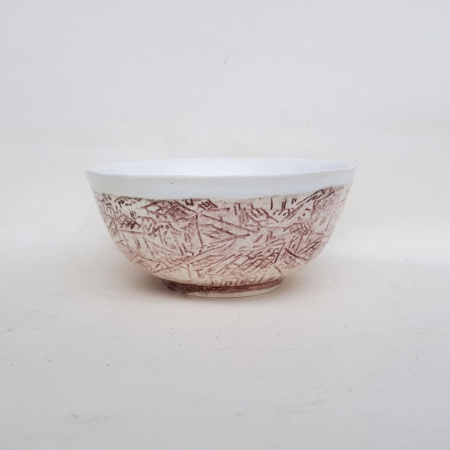 Ceramic bowl, Hand painted Artistic Ceramic soup bowl, pottery bowl