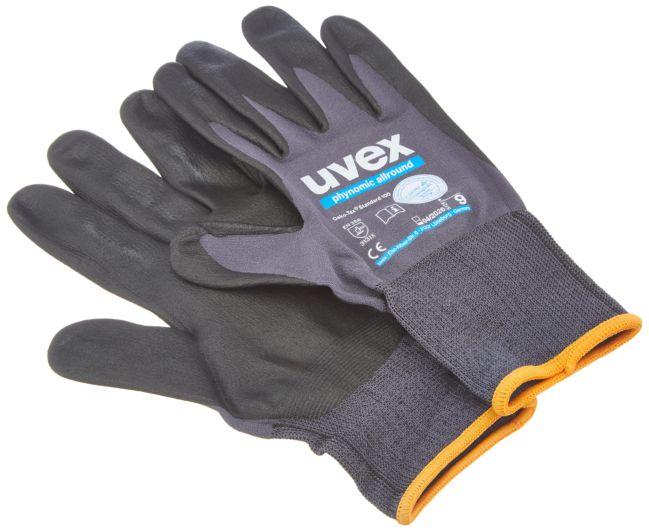 Uvex 600499 Phynomic All-round Glove, Size 09