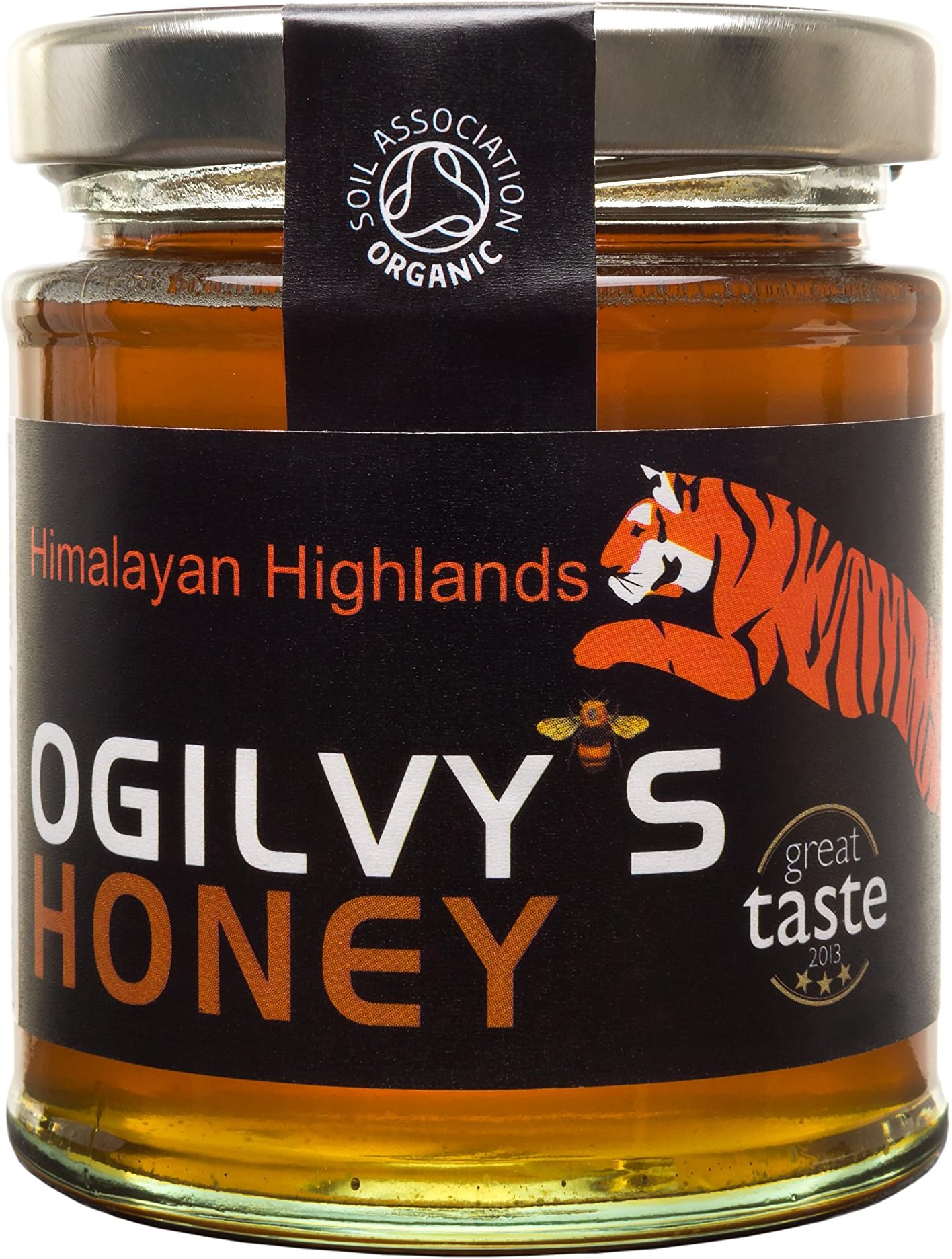 Ogilvys Raw Himalayn Highlands Organic Honey 240g (Pack of 2)