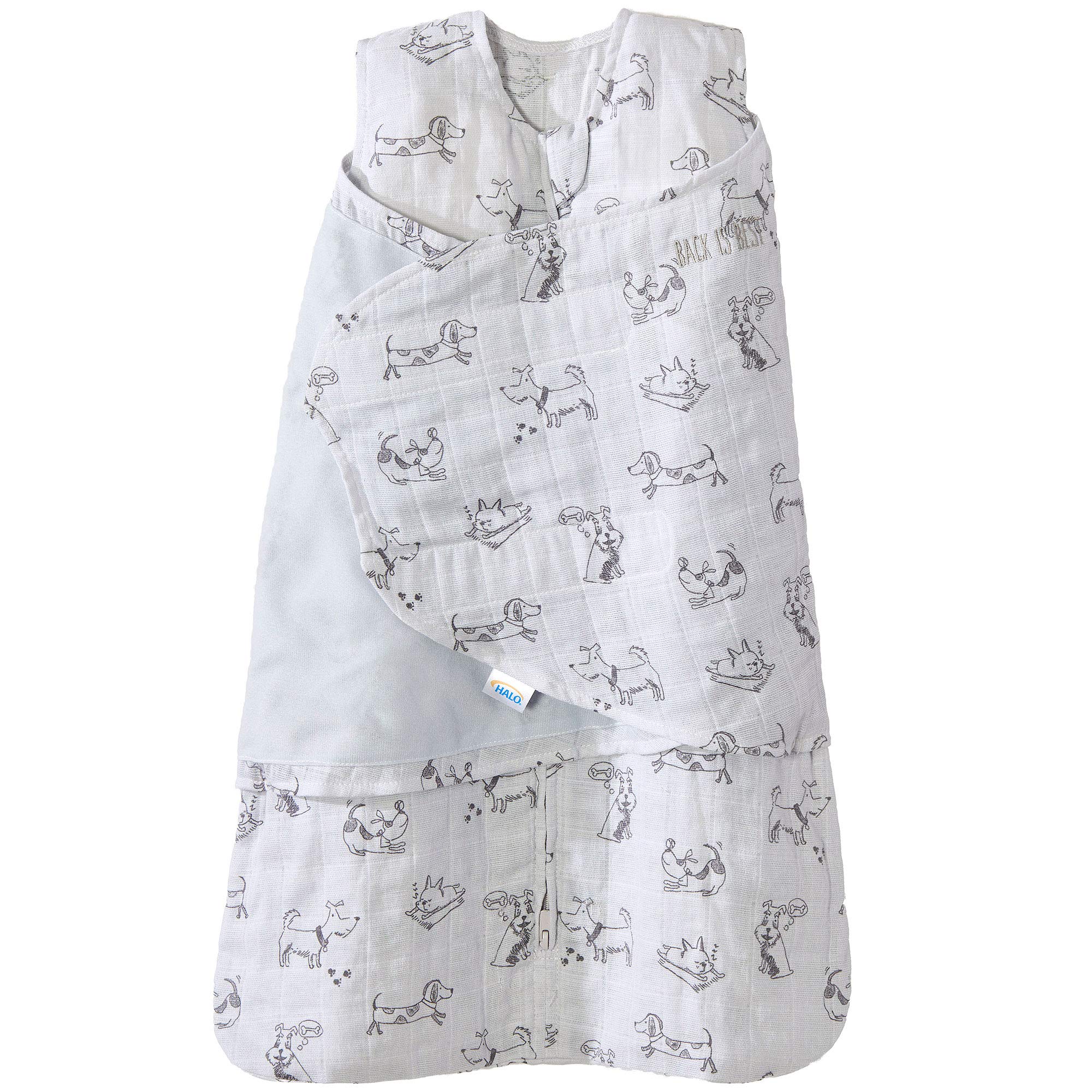 Halo 100 Cotton Muslin Sleepsack Swaddle Wearable Blanket