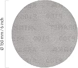 Mirka Abranet Ø150 mm Hook & Loop P180 Sanding Disc 50 pcs view 2