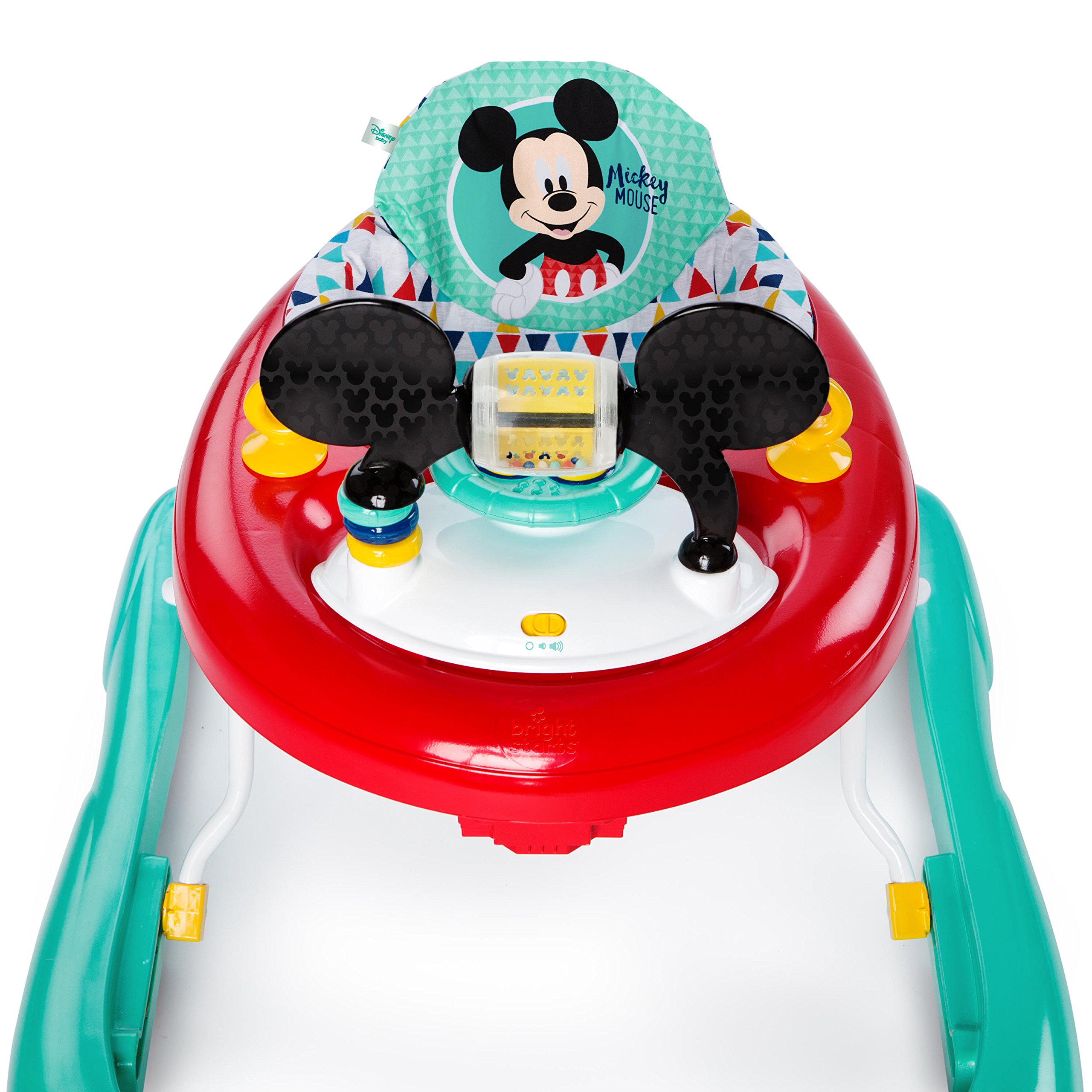 disney baby mickey mouse happy triangles walker