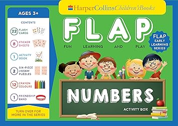 FLAP Numbers Activity Box, Green