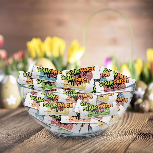 SOUR PATCH KIDS BIG KIDS SOFT & CHEWY CANDY, EASTER CANDY, 2.1 OZ TUBE