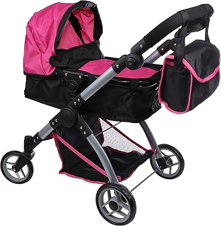 Mommy Me 2 In 1 Deluxe Doll Stroller View All Photos 9620 Strollers Amazon Canada