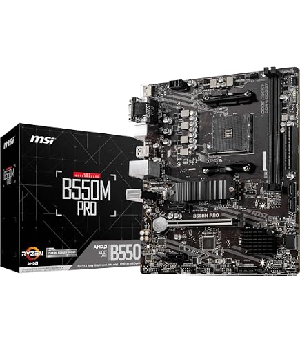 Amazon.com: MSI B550M PRO-VDH WiFi ProSeries Motherboard (AMD