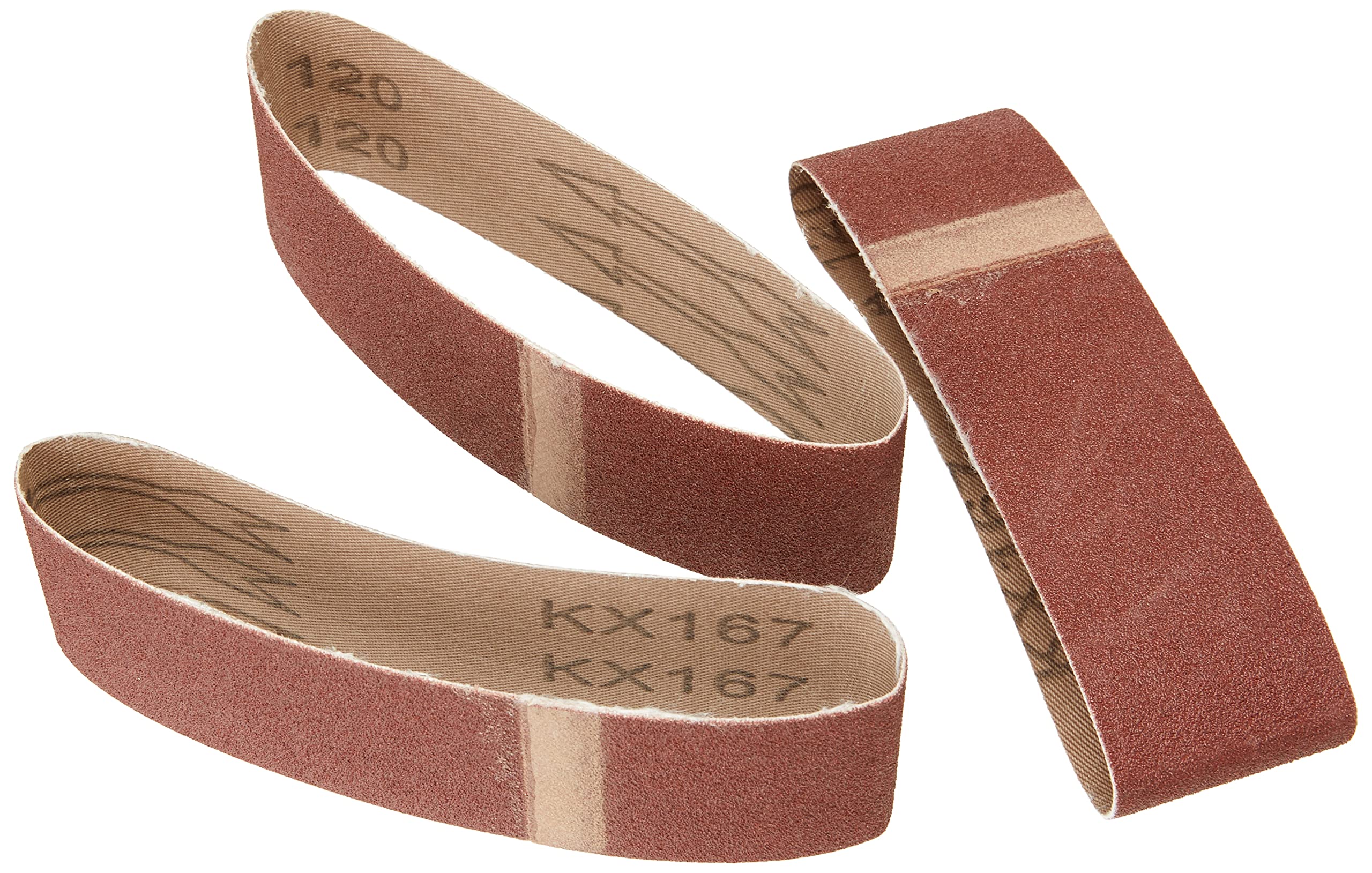 Evolution Power Tools HTCBELTP120 - Sanding Belts, 120 g (Pack of 3)