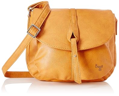 Baggit Womens Sling Bag (Mustard)