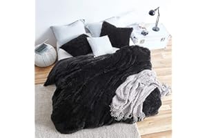 BYOURBED Coma Inducer King Duvet Cover - are You Kidding? - Black