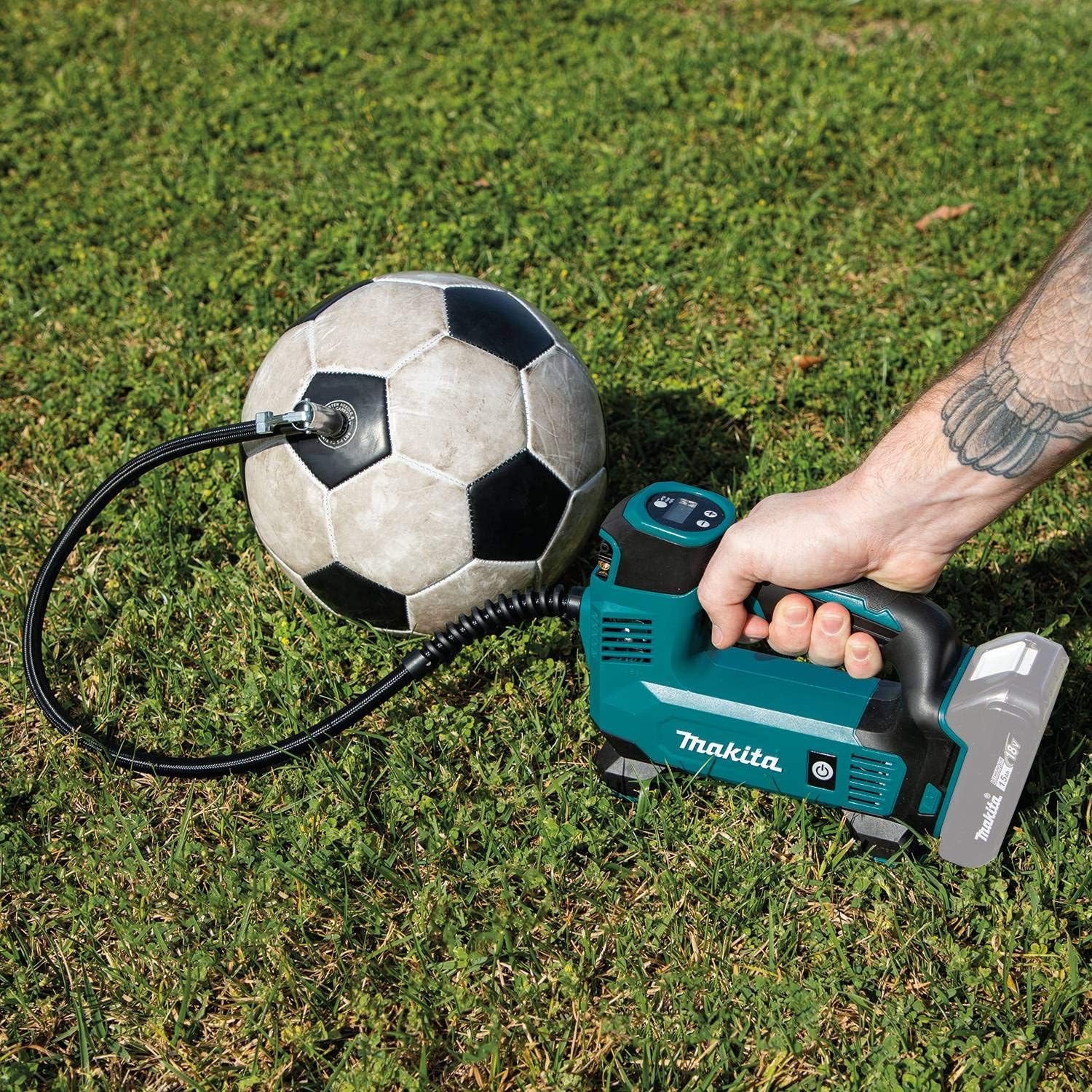 Makita DMP180ZX 18V LXT Lithium-Ion Cordless Inflator, Tool Only: Home Improvement