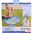 Swimways Bluey Splash Mat, Kids Splash Pad & Outdoor Toys, Bluey Pool Party Supplies & Water Toys for Kids Aged 1 & Up