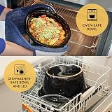 Crock-Pot Lift and Serve Digital Slow Cooker 4.7 L Hinged Lid Countdown Timer view 6