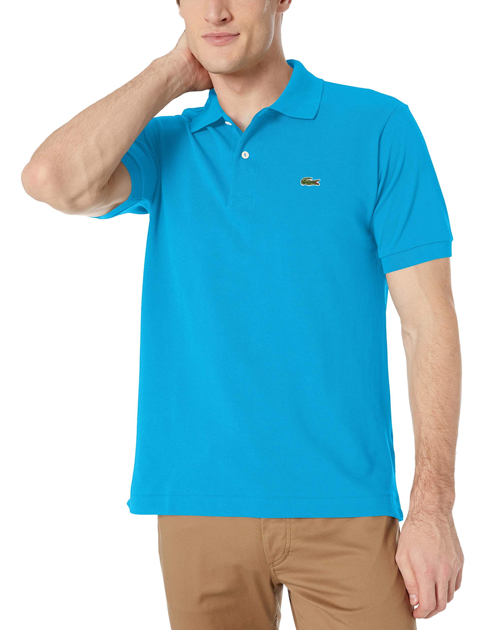 Lacoste Men’s Classic Fit L.12.12 Original Piqué Polo Shirt, Ibiza, Small