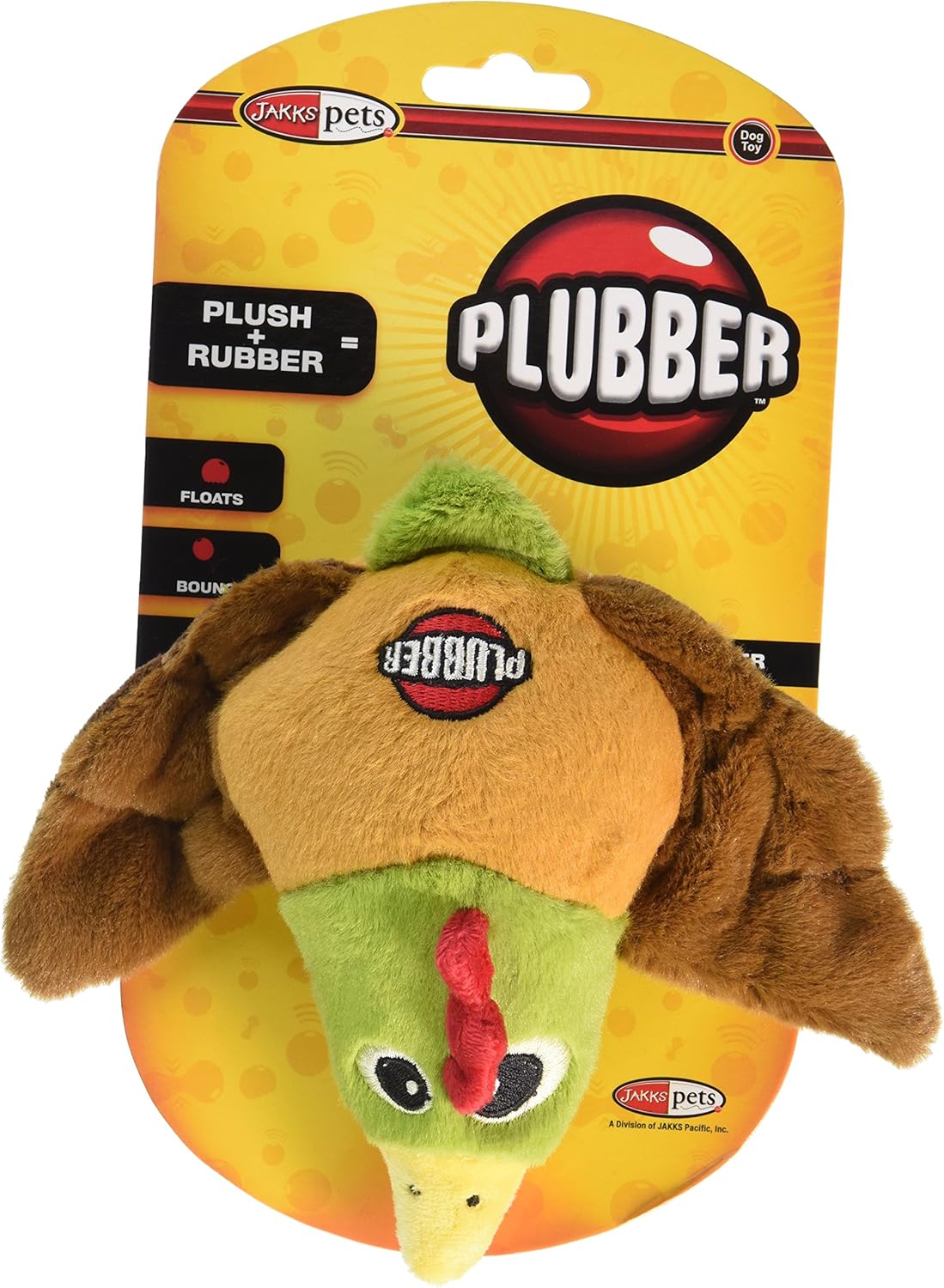plubber dog toy