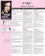 FYNE Natural Black Permanent Hair Dye for Women with Built-In Conditioner view 5