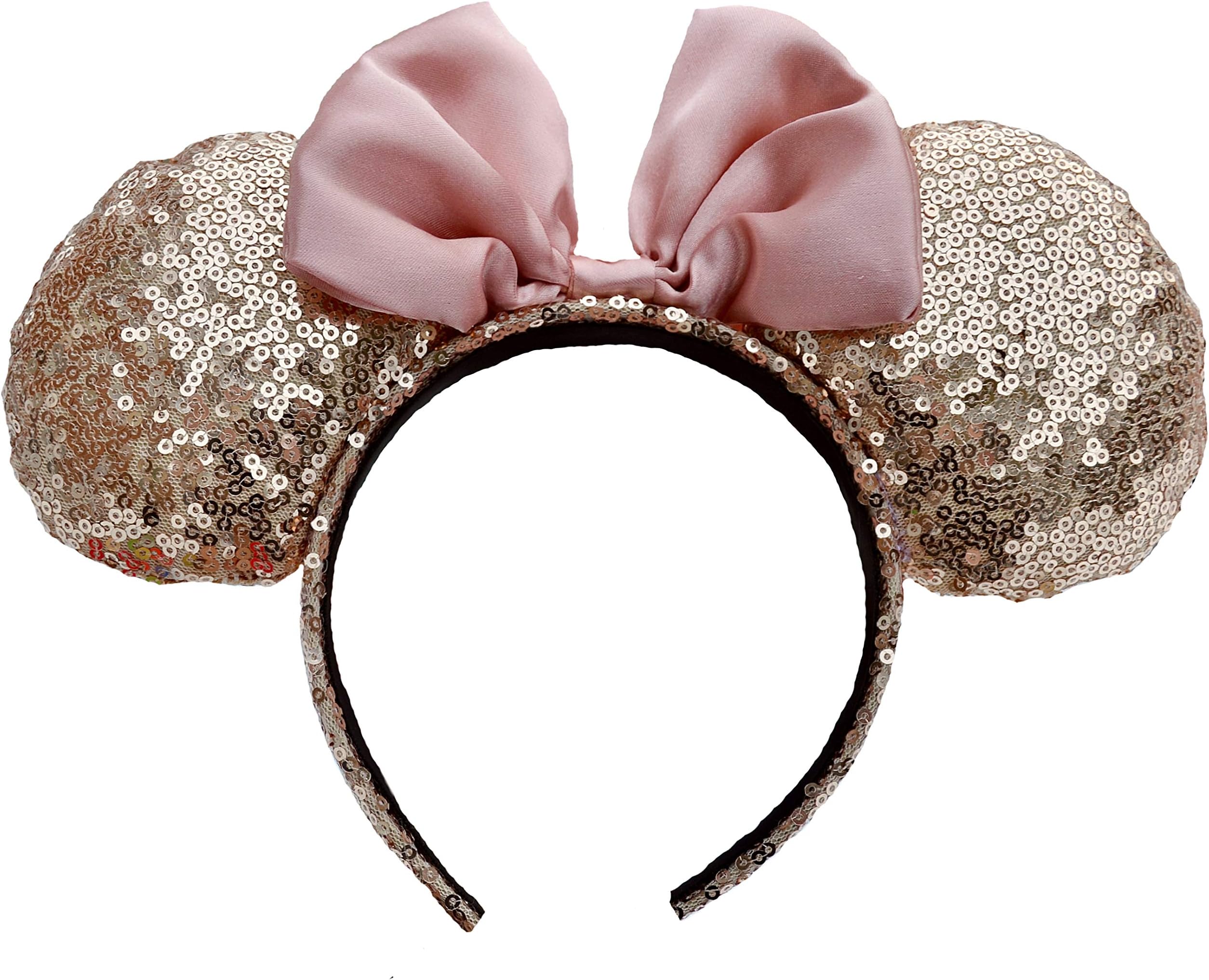 Charmed Creations - Princess Inspired Bow Headband, Mouse Ears, Princess Party, One Size Fits All