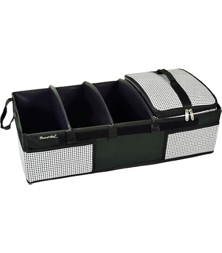 Amazon.com: Picnic at Ascot Heavy Duty Rigid Base Trunk Organizer