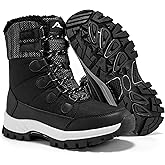 Decould sylf Snow Boots for Women: Warm Fur Lined Winter Shoes 2026 Waterproof Non Slip Comfortable Mid Calf for Hiking Walking