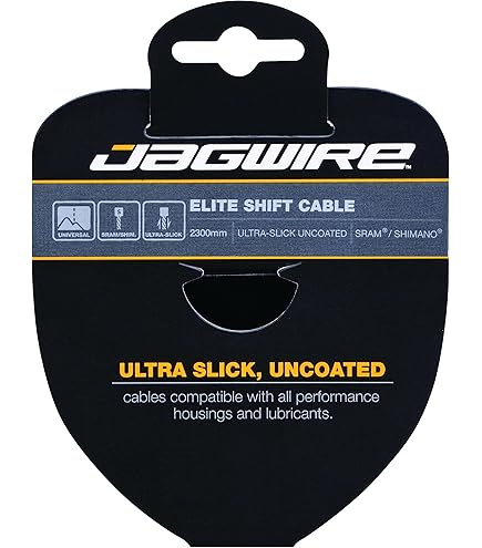 Amazon.com : Jagwire Elite Link Shift/Gear Cable Kit (x2 Cables