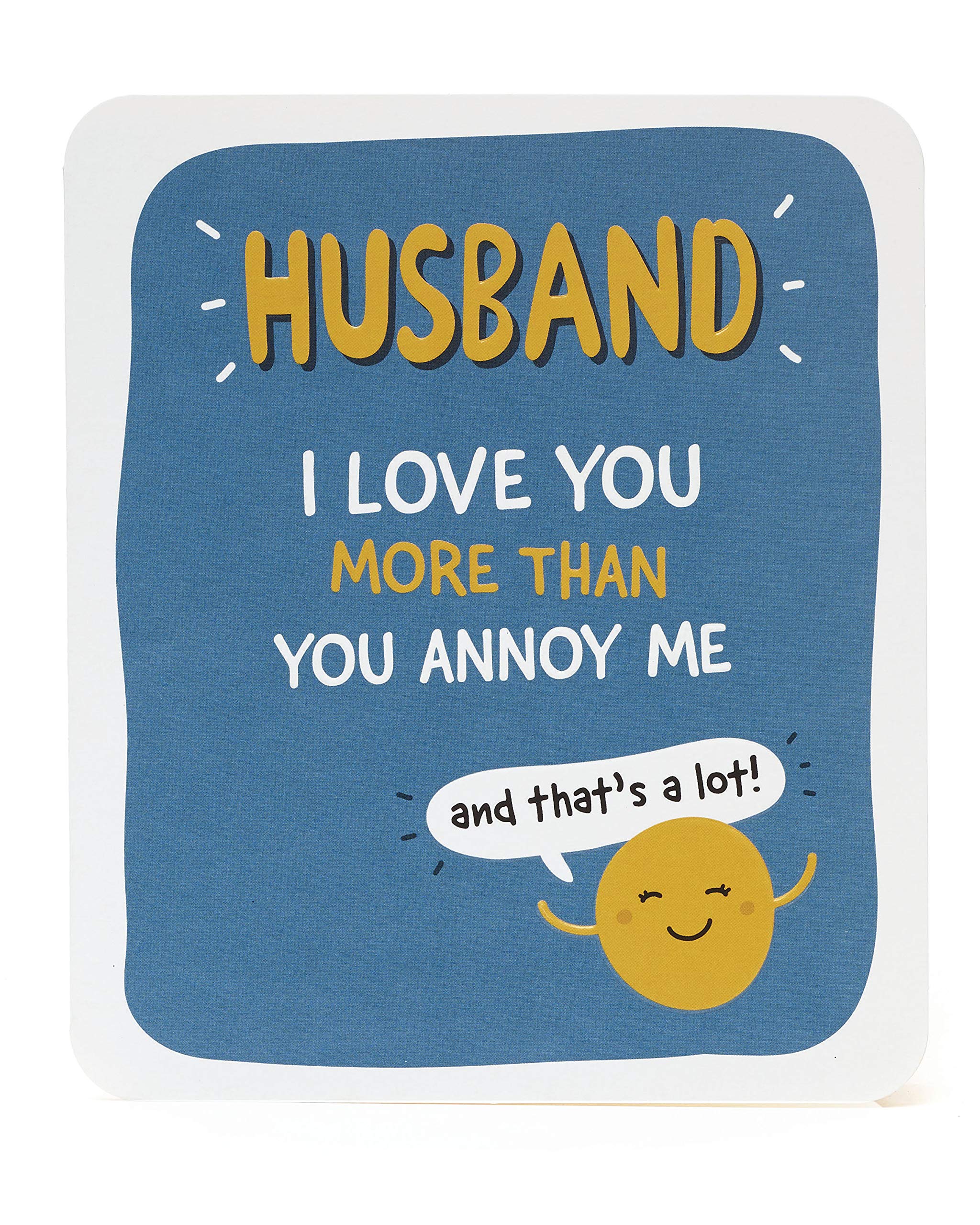 UK Greetings Birthday Card for Husband - Funny Design