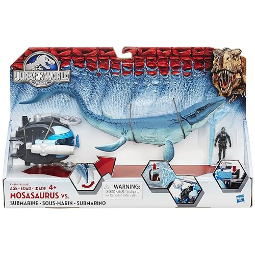 Jurassic Park Mosasaurus Submarine Toy Figure in Kuwait