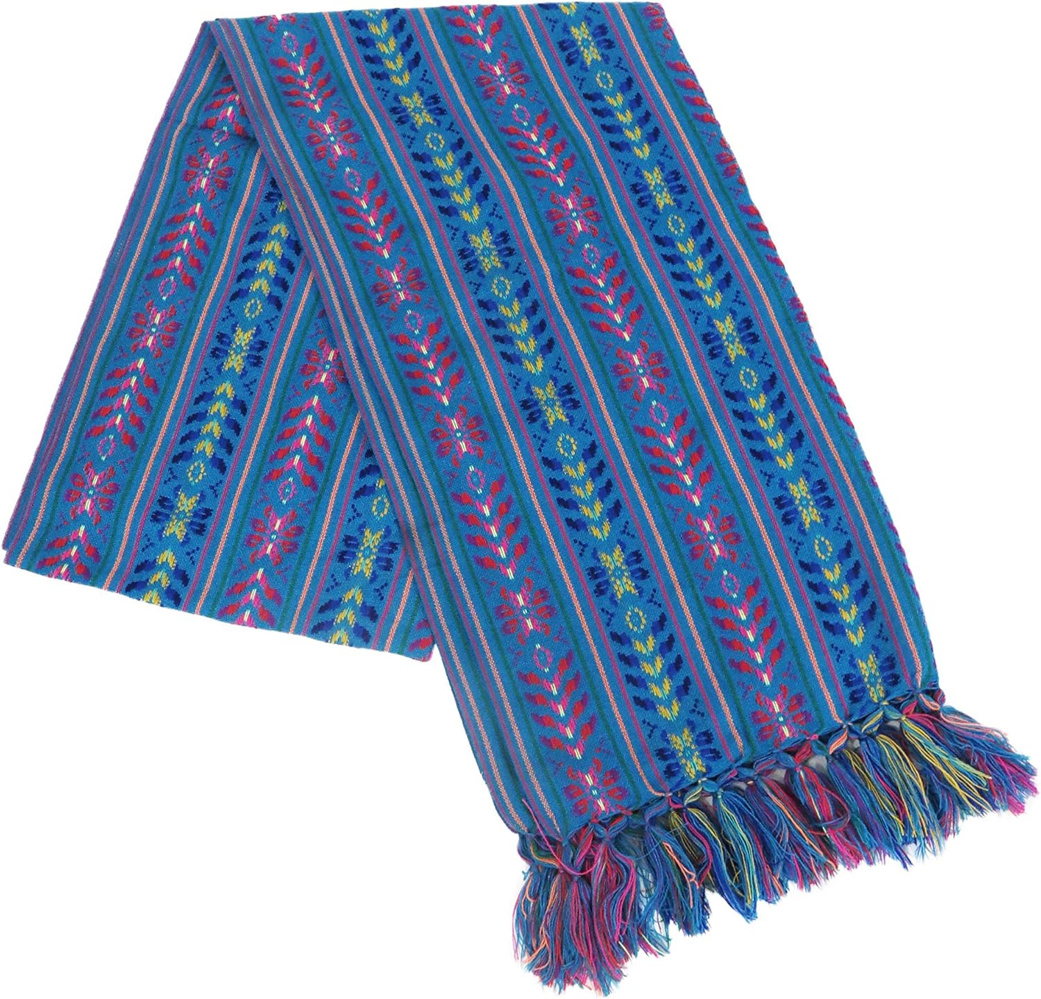 XL 9 ft Long Doula Mexican Rebozo Shawl (Doula White w/Design) at  Women’s Clothing store