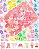 FIVEIZERO 100PCS Cute Slime Charms Bulk Set