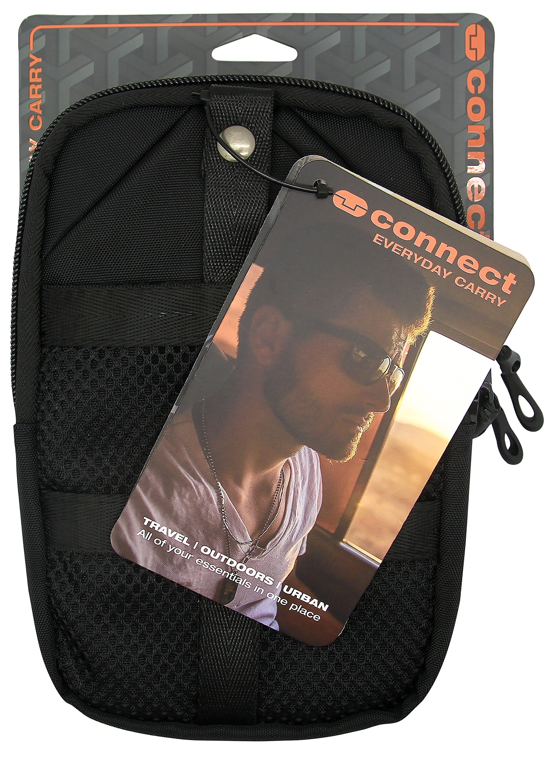 Everyday Carry Bag, Connect - True Utility, Black