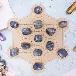 Crocon 1LB Iolite Tumbled Stones and Crystals Bulk