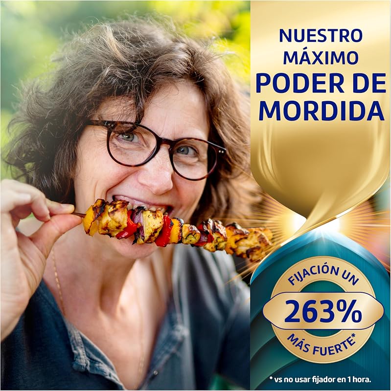 Supreme Todo En 1, Crema Fijadora Prótesis Dentales, Sin Sabor, Pack 2 x 70 g