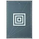 Fiskars Self Healing Cutting Mat with Grid for Sewing, Quilting, and Crafts - 24" x 36” Grid - Gray