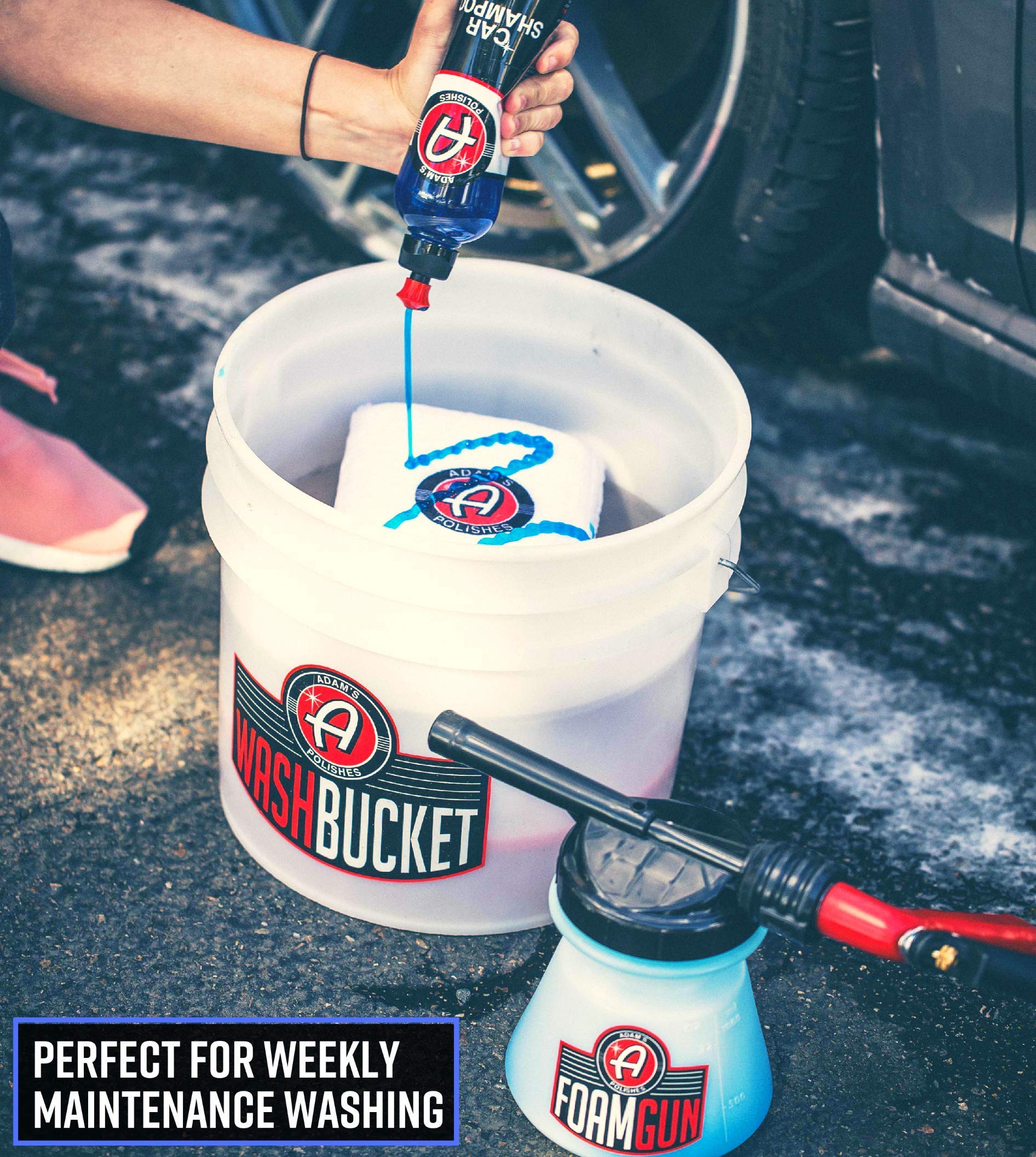 Adam’s Car Wash Shampoo (Gallon) pH Auto Detailing & Cleaning Wash