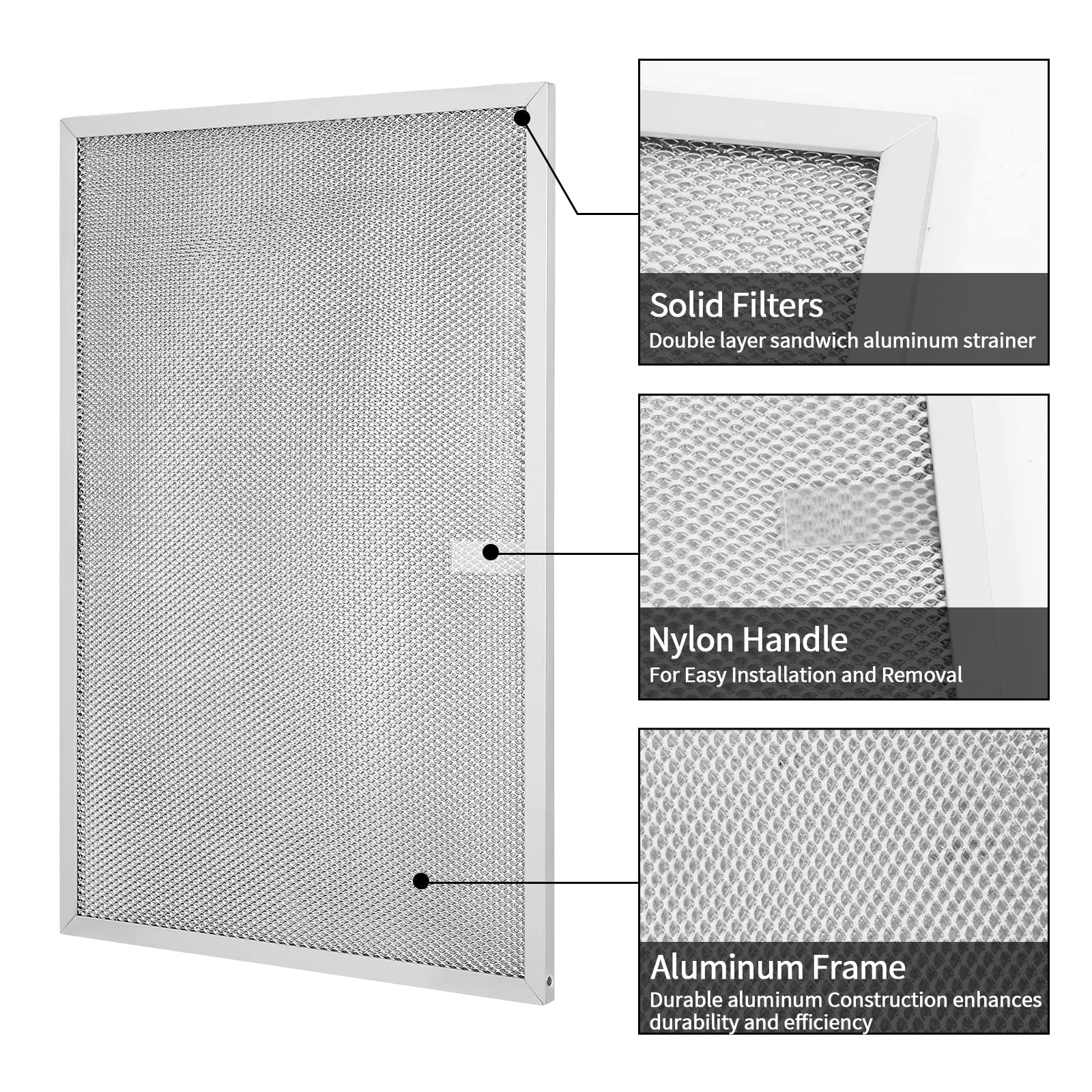 BPS1FA36 Aluminum Range Hood Filter 17-1/4