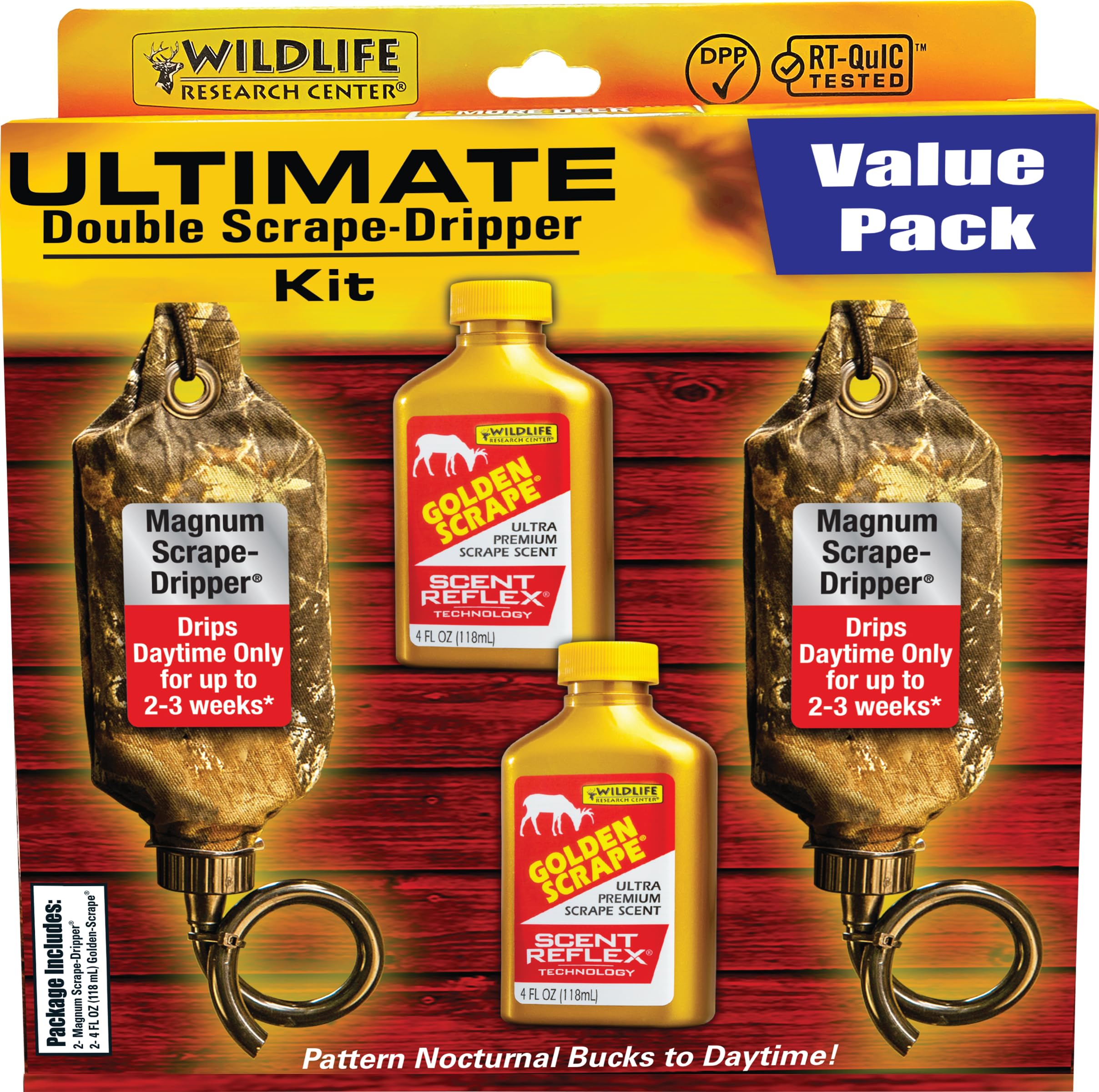 Wildlife Research Center Ultimate Double Dripper Combo, Camo, 4 oz, 392