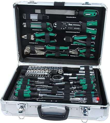 Mannesmann M29075 Malet n De Herramientas De Aluminio Equipado 
