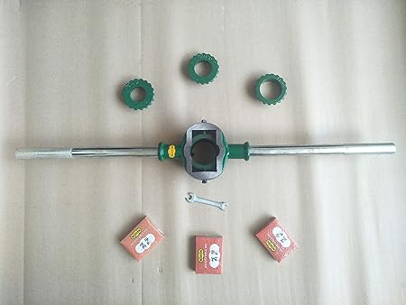 MODERN Pipe Threading Die Set Heavy Pattern B.S.P. 1.1/4 inch, 1.1/2 inch, 2 inch