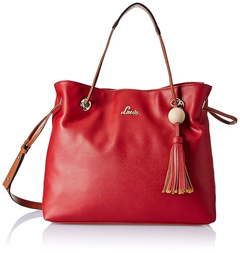 lavie satchel red
