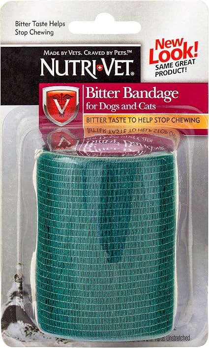 Amazon Com Nutri Vet Wellness Bitter Bandage Colors May Vary Pet Supplies