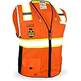 KwikSafety - BIG KAHUNA Safety Vest | Base & Limited Edition | Class 2 Reflective Vest ANSI OSHA Safety Vest for Men