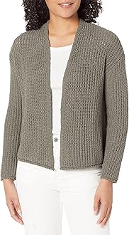 Velvet by Graham & Spencer womens Terrah Tape Yarn Shawl Cardigan