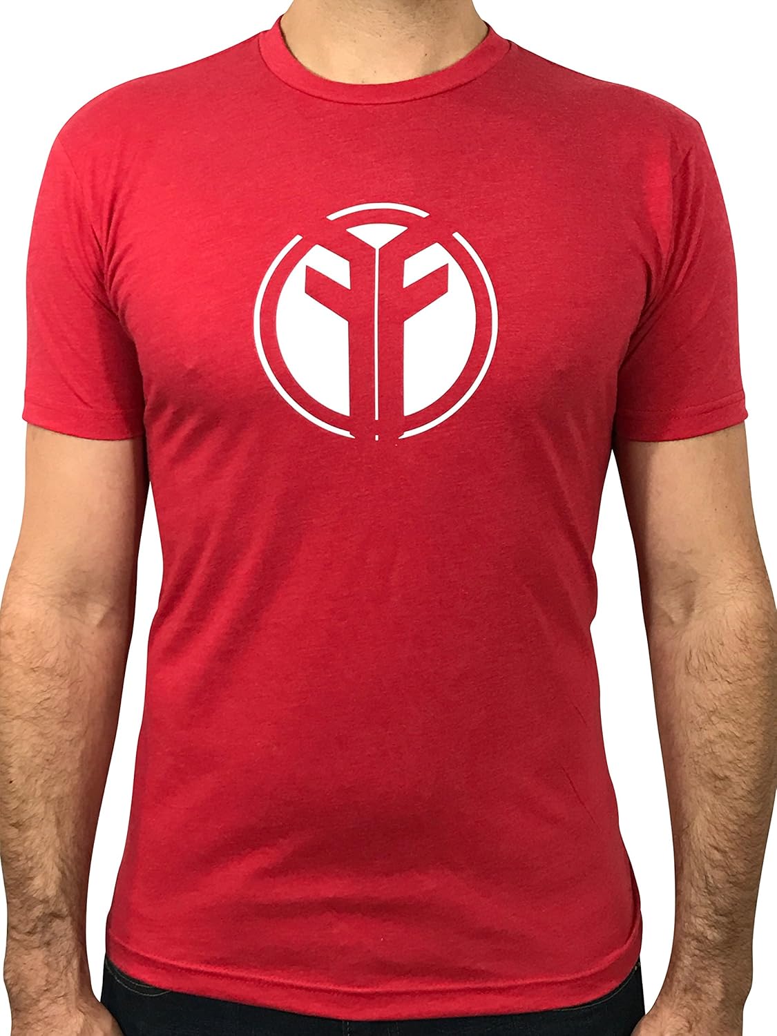 MMA Mixed Martial Arts Fight Fandemonium Men's Red Tshirt